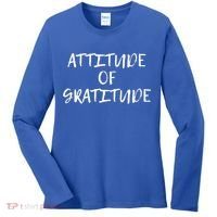 Attitude Of Gratitude Cool Gift Women's Long Sleeve Shirt thumb 0