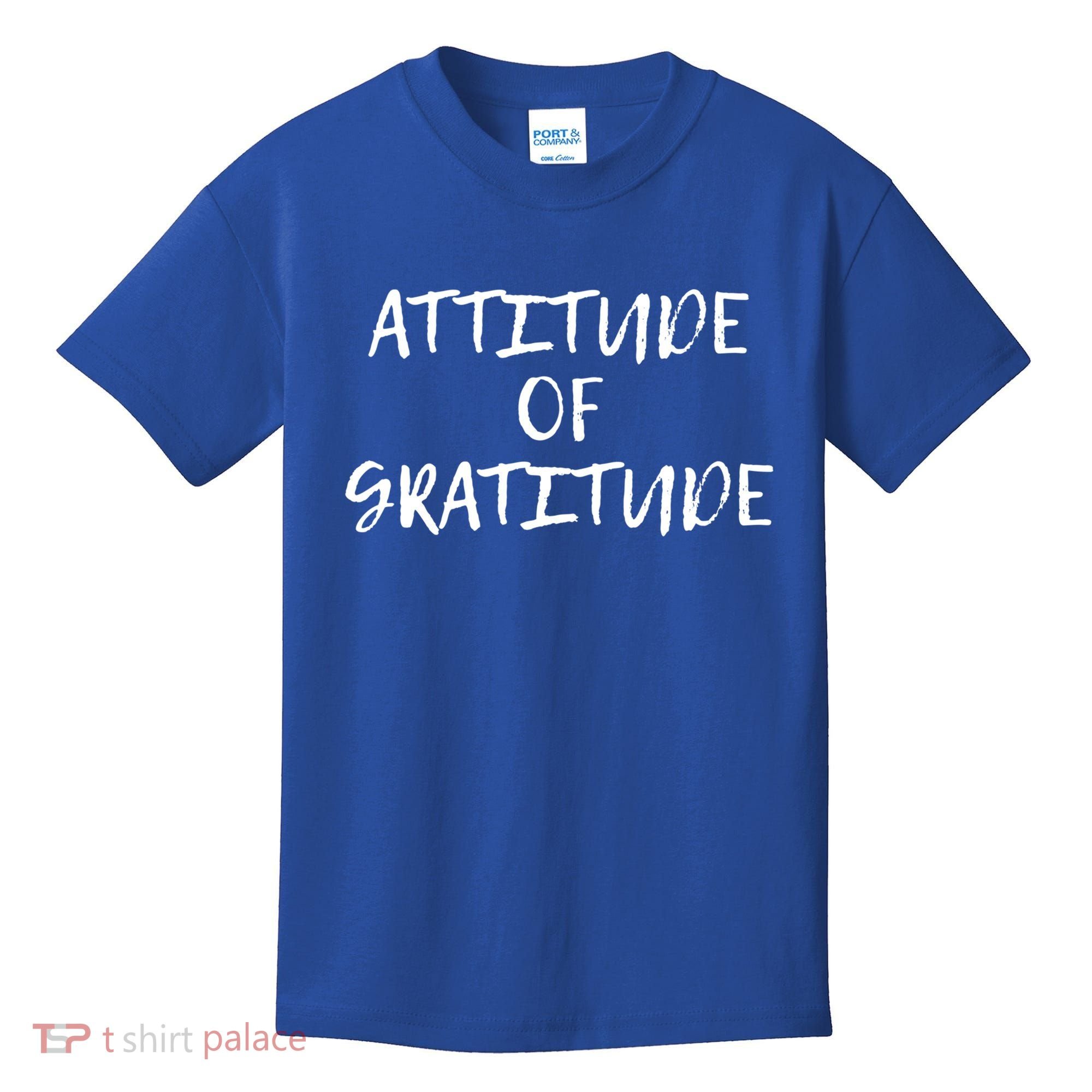 Attitude Of Gratitude Cool Gift Kids T-Shirt