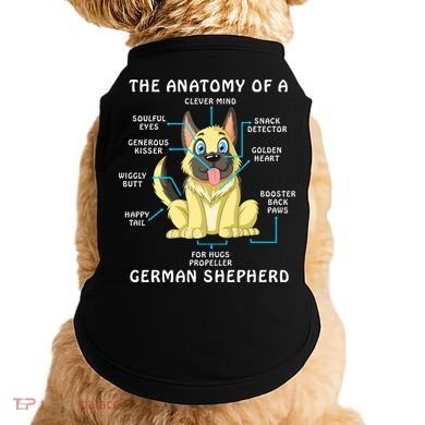 Anatomy Of German Shepherd Doggie Tank