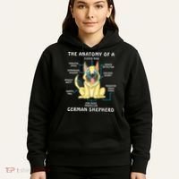 Anatomy Of German Shepherd Hoodie thumb 5