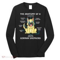 Anatomy Of German Shepherd Long Sleeve Shirt thumb 0