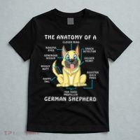 Anatomy Of German Shepherd T-Shirt thumb 5