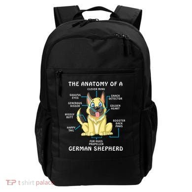 Anatomy Of German Shepherd Backpack