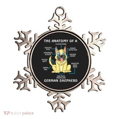 Anatomy Of German Shepherd Ornament
