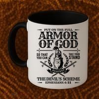 Armor Of God Christian Bible Verse Religious Cool Gift Coffee Mug thumb 2