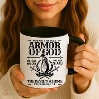Armor Of God Christian Bible Verse Religious Cool Gift Coffee Mug thumb 3