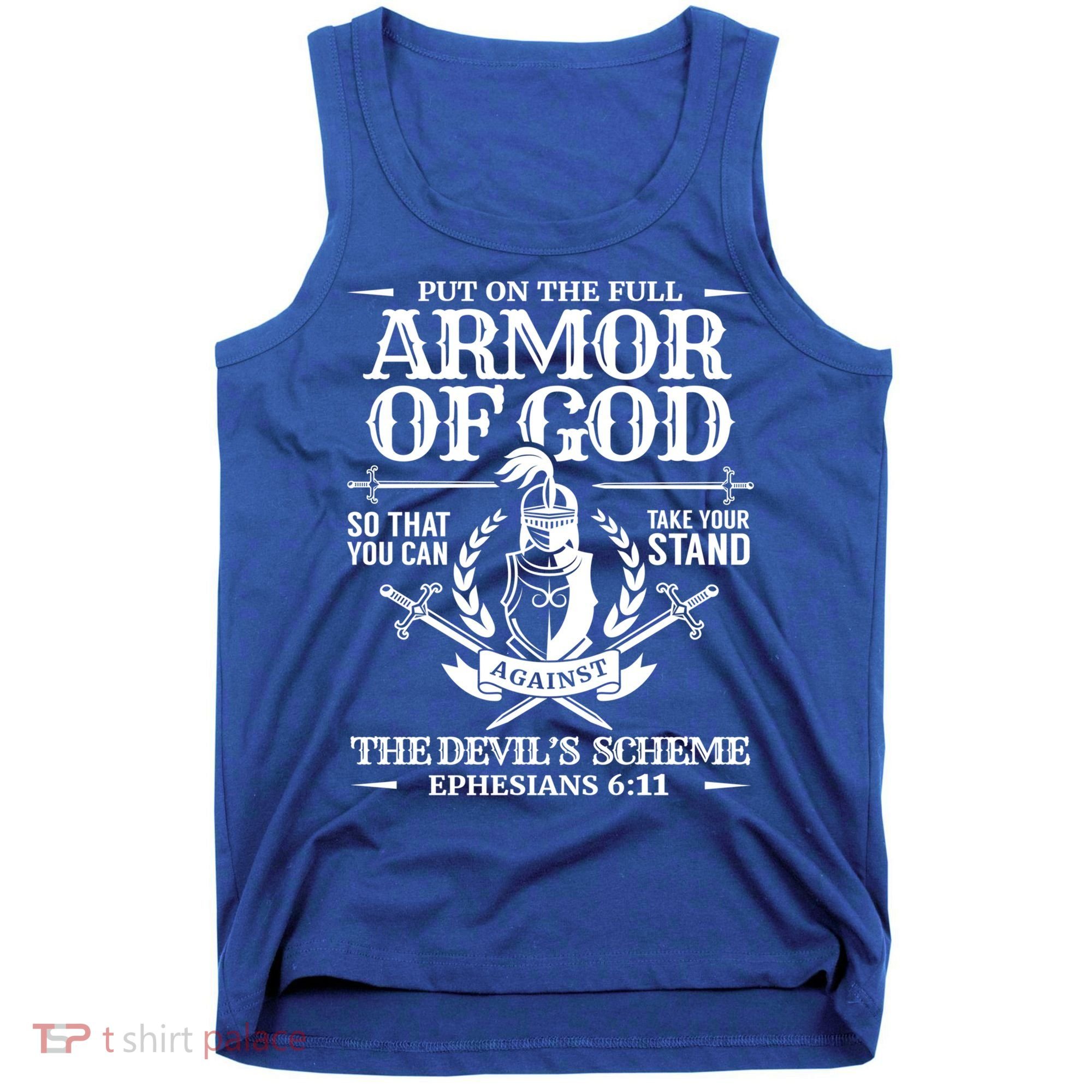 Armor Of God Christian Bible Verse Religious Cool Gift Tank Top