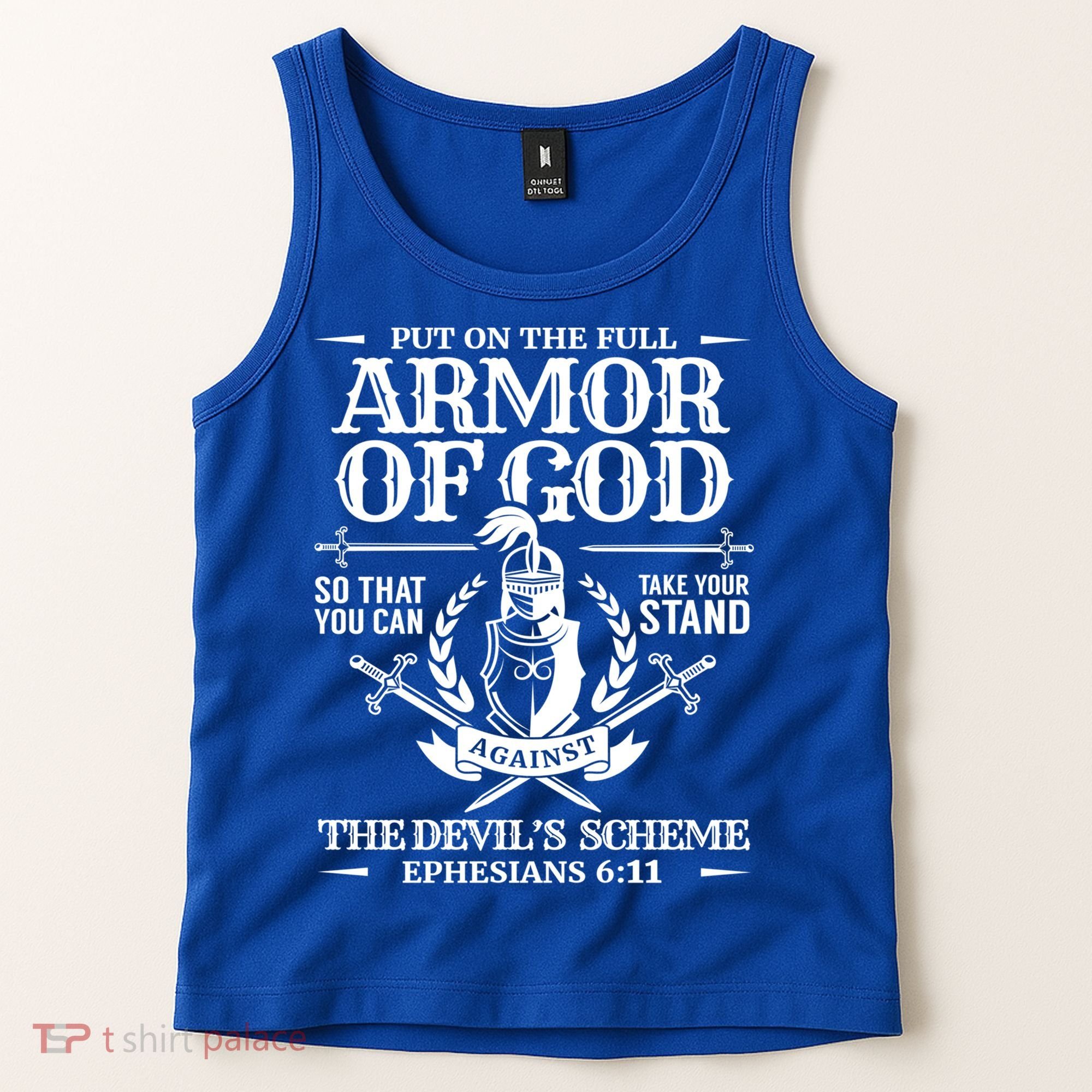 Armor Of God Christian Bible Verse Religious Cool Gift Tank Top
