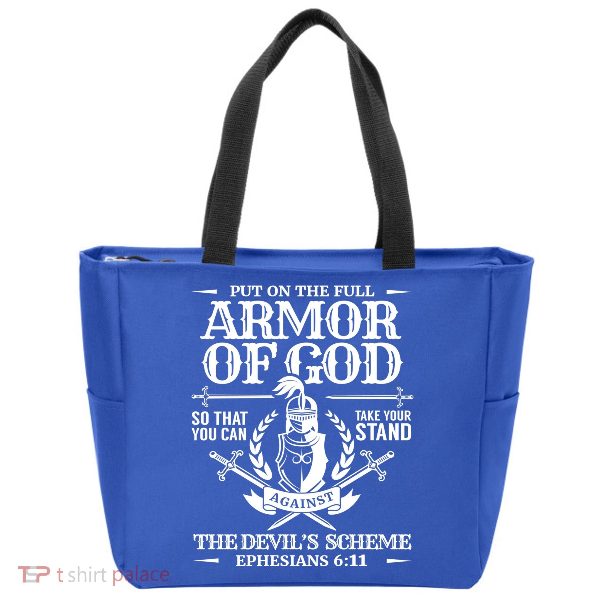 Armor Of God Christian Bible Verse Religious Cool Gift Tote Bag