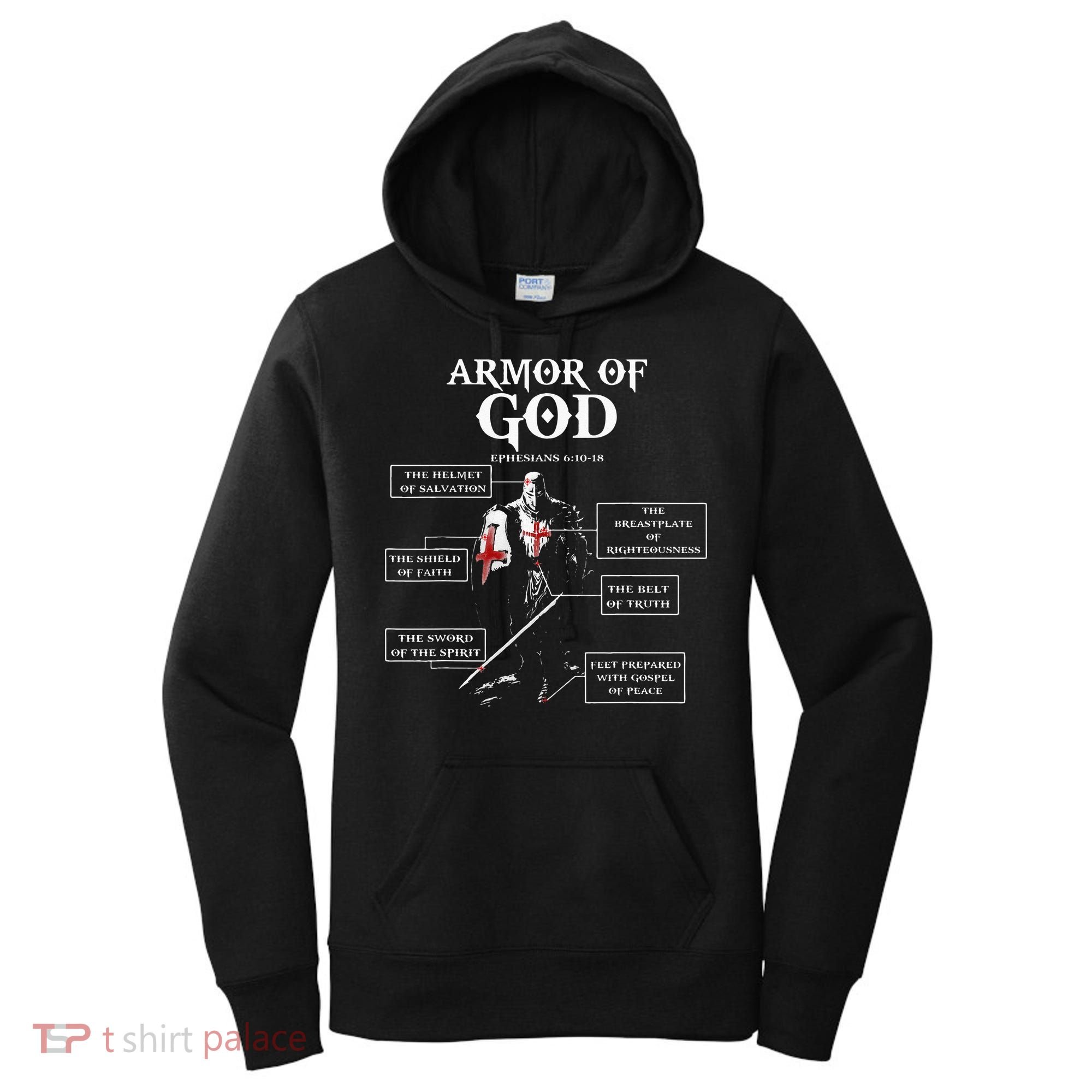 Armor Of God Bible Verse Cool For Religious Christian Women's Hoodie
