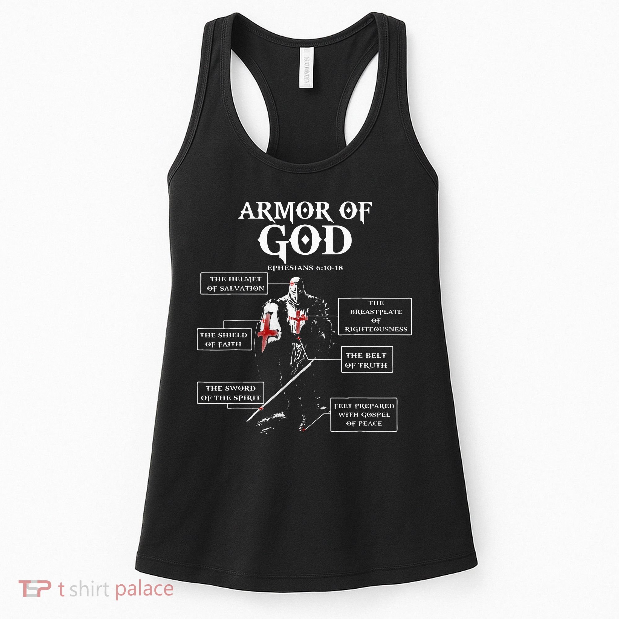 Armor Of God Bible Verse Cool For Religious Christian Women's Tank Top