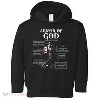 Armor Of God Bible Verse Cool For Religious Christian Toddler Hoodie thumb 0