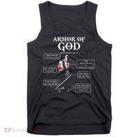 Armor Of God Bible Verse Cool For Religious Christian Tank Top thumb 0