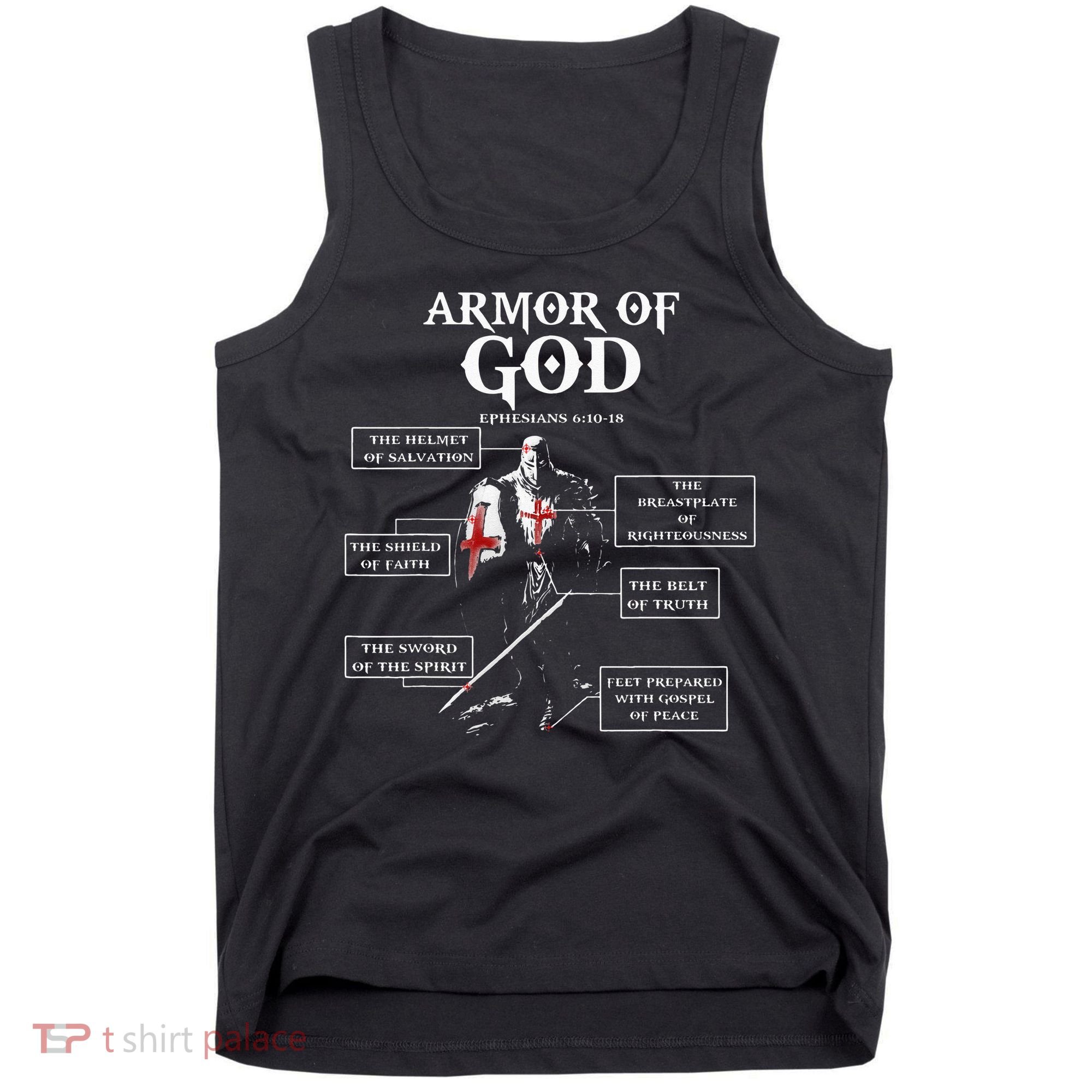 Armor Of God Bible Verse Cool For Religious Christian Tank Top