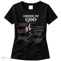 Armor Of God Bible Verse Cool For Religious Christian Women's T-Shirt thumb 0