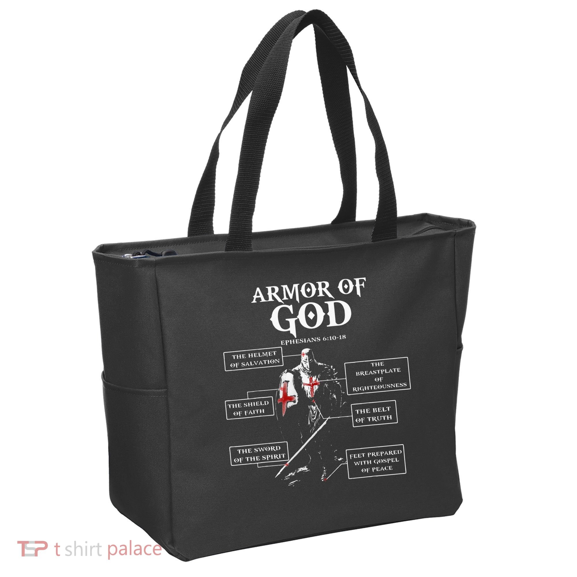 Armor Of God Bible Verse Cool For Religious Christian Tote Bag