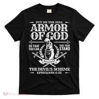 Armor Of God Christian Bible Verse Religious T-Shirt thumb 0