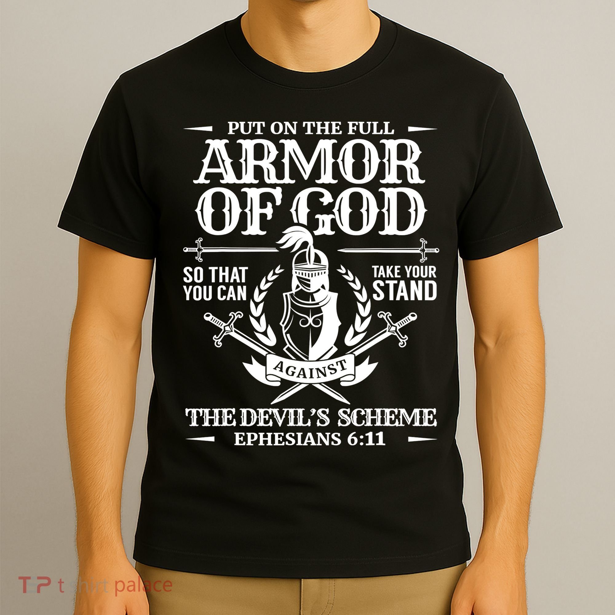 Armor Of God Christian Bible Verse Religious T-Shirt