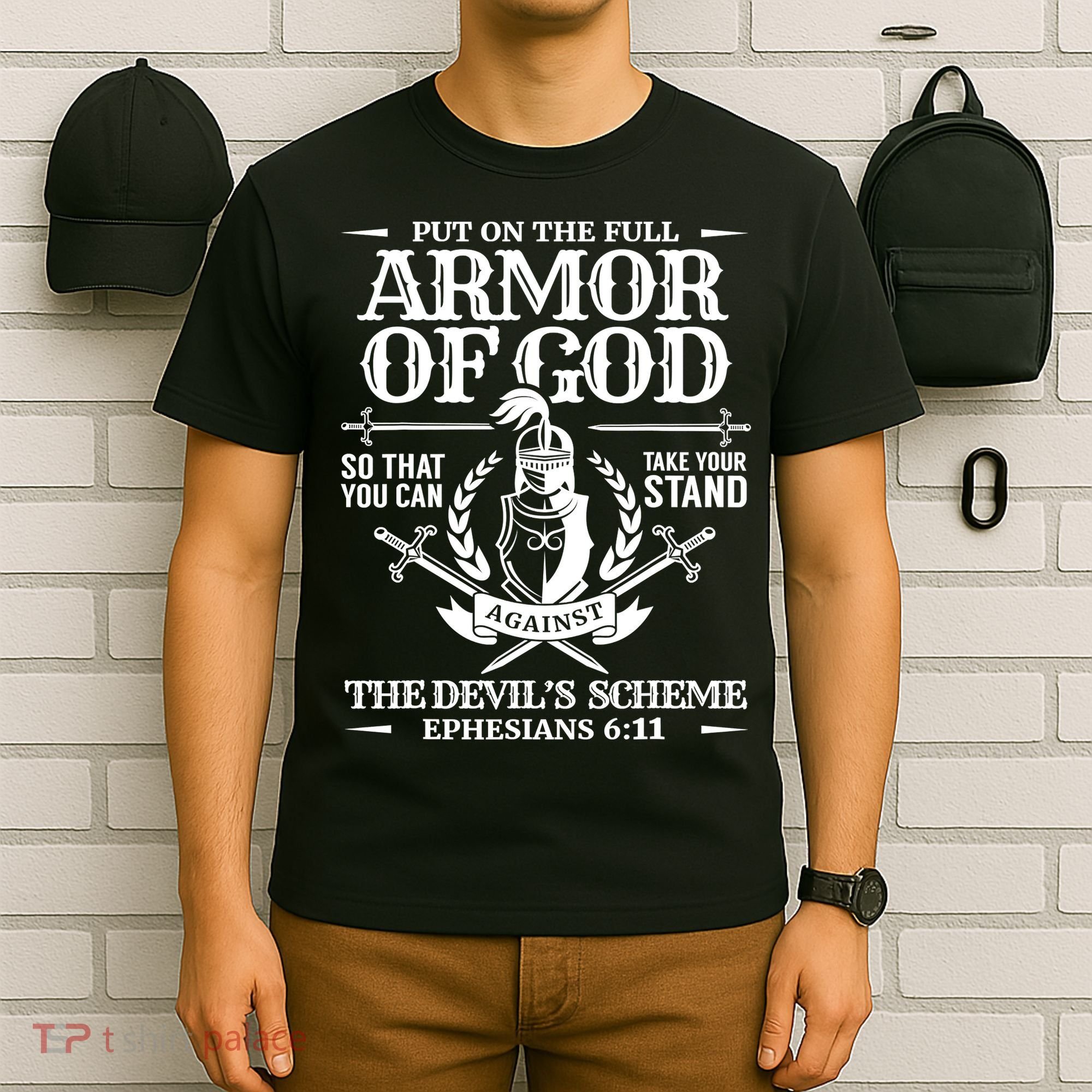 Armor Of God Christian Bible Verse Religious T-Shirt