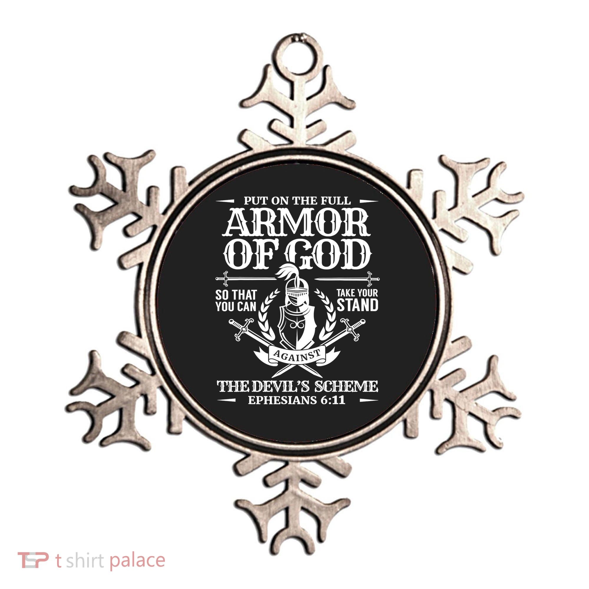 Armor Of God Christian Bible Verse Religious Ornament