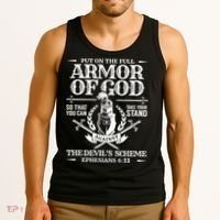 Armor Of God Christian Bible Verse Religious Tank Top thumb 3