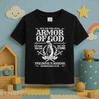 Armor Of God Christian Bible Verse Religious Toddler T-Shirt thumb 3