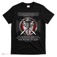 Armor Of God Men Women Kids Christian Bible Verse T-Shirt thumb 0