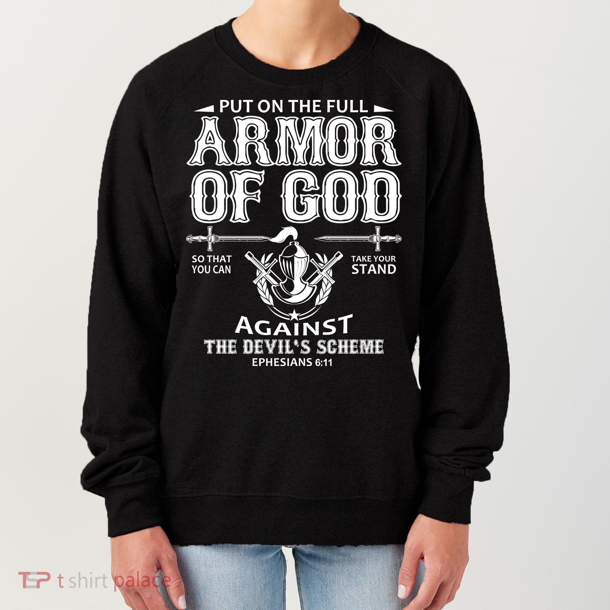 Armor Of God Christianity Women's Sweatshirt