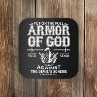 Armor Of God Christianity Coaster thumb 0