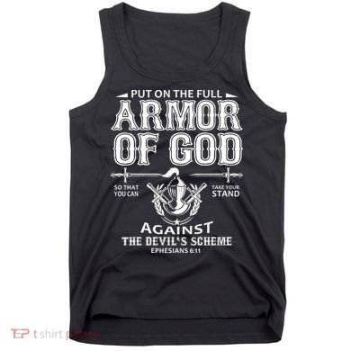 Armor Of God Christianity Tank Top