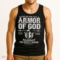 Armor Of God Christianity Tank Top thumb 3