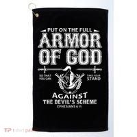 Armor Of God Christianity Golf Towel thumb 0