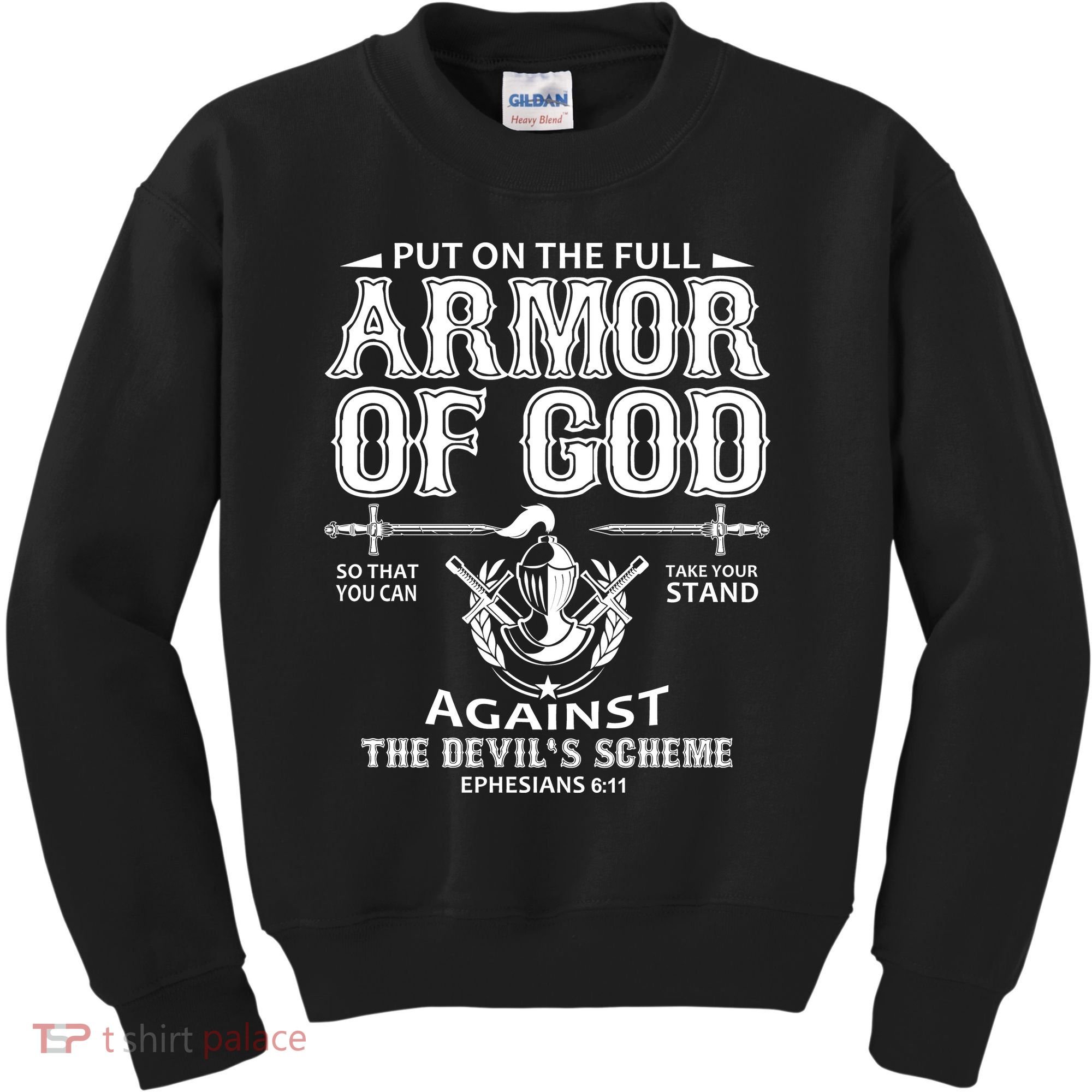 Armor Of God Christianity Kids Sweatshirt