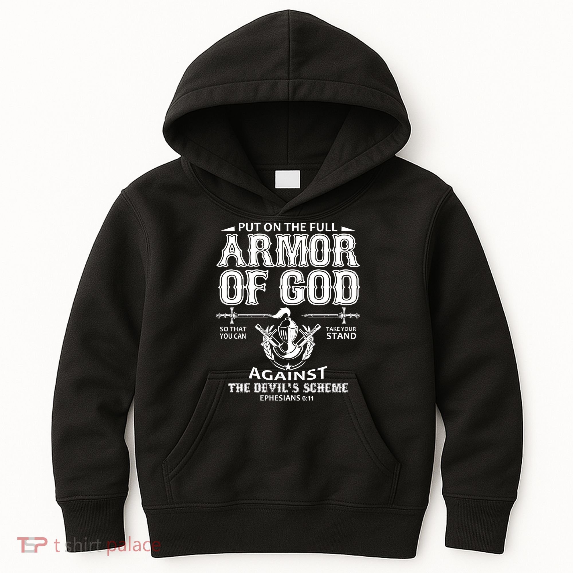 Armor Of God Christianity Kids Hoodie