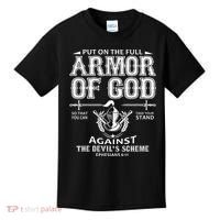Armor Of God Christianity Kids T-Shirt thumb 0