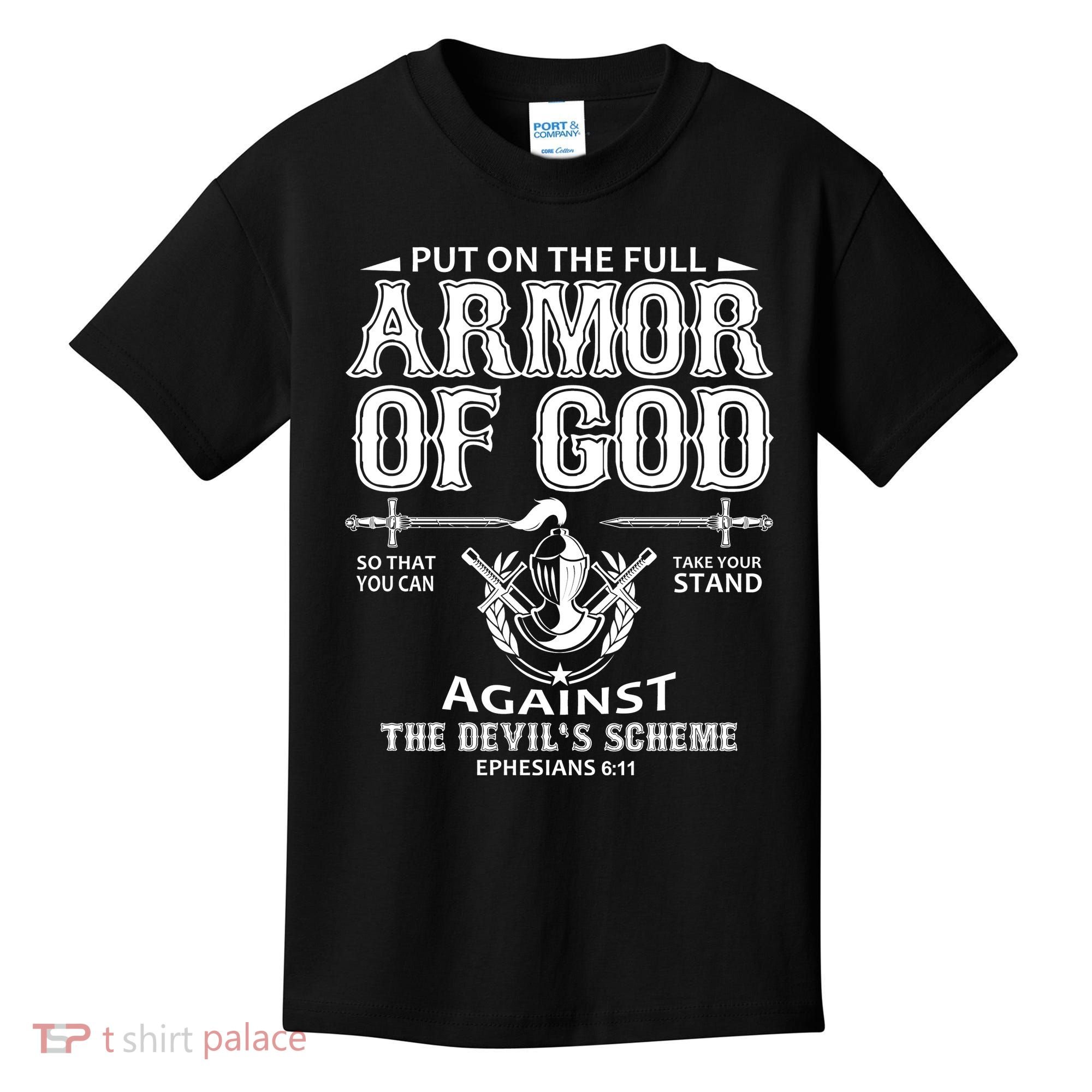Armor Of God Christianity Kids T-Shirt