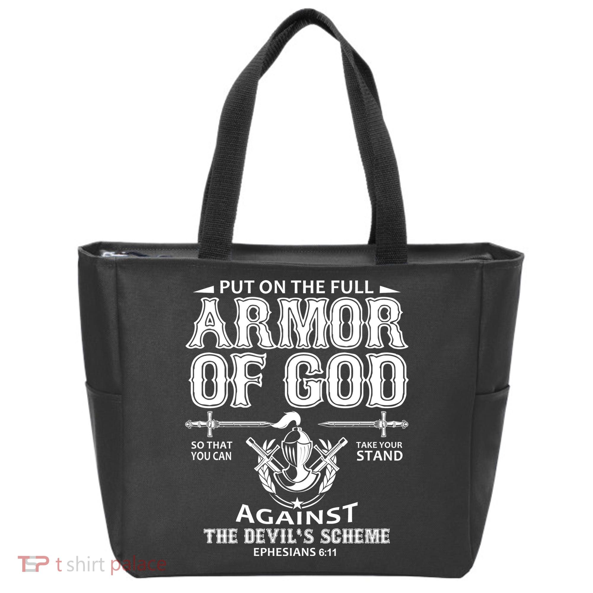 Armor Of God Christianity Tote Bag