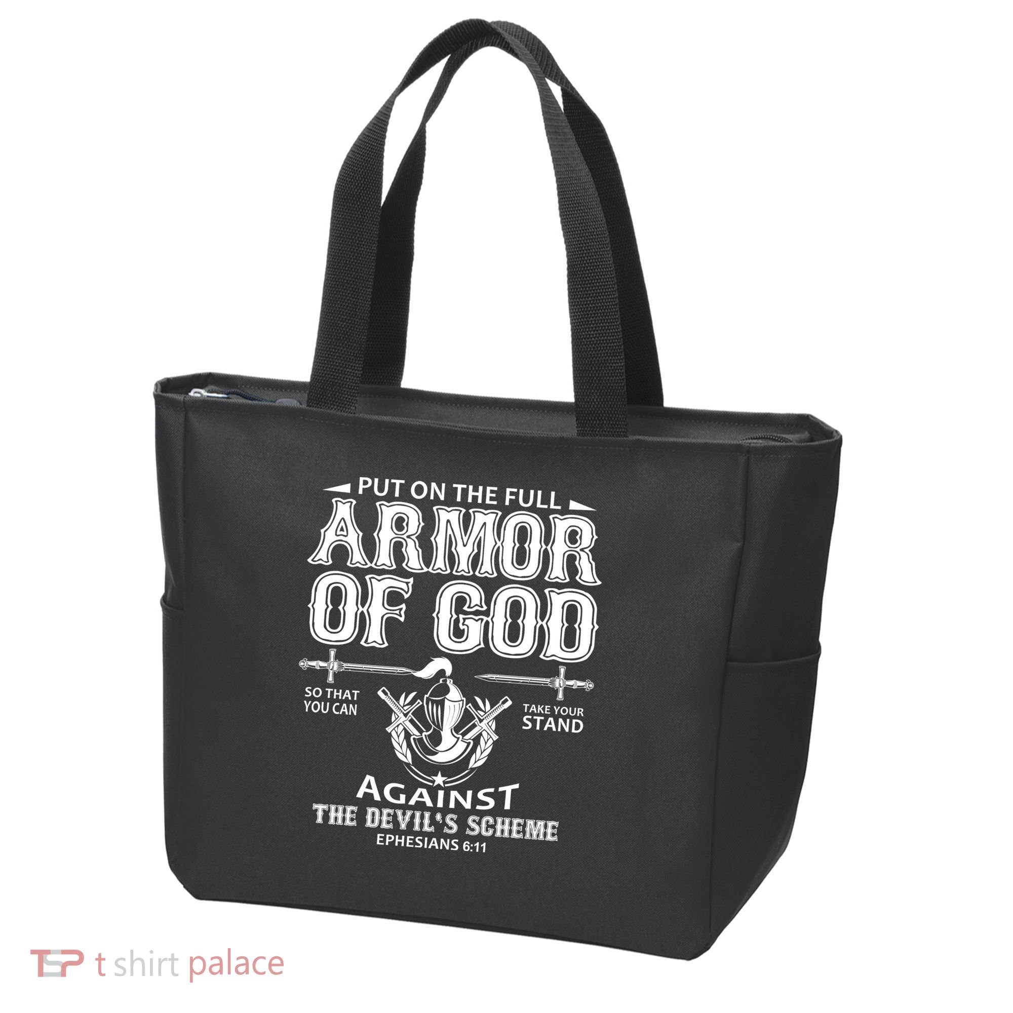 Armor Of God Christianity Tote Bag
