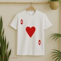 Ace Of Hearts Blackjack Cards Poker 21 T-Shirt thumb 2