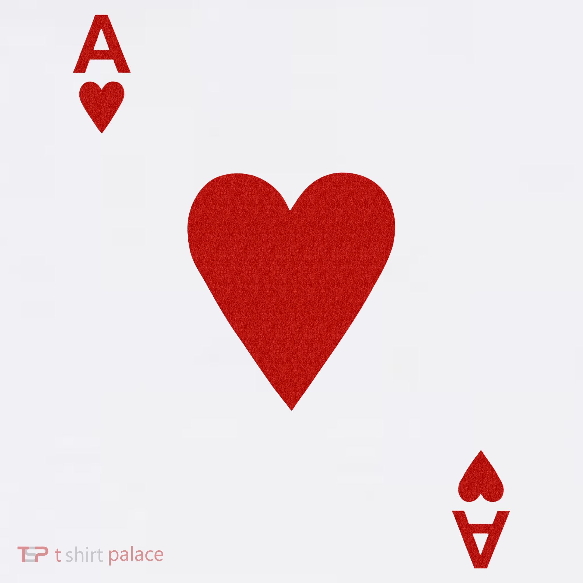 Ace Of Hearts Blackjack Cards Poker 21 T-Shirt