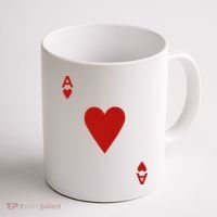 Ace Of Hearts Blackjack Cards Poker 21 Coffee Mug thumb 1