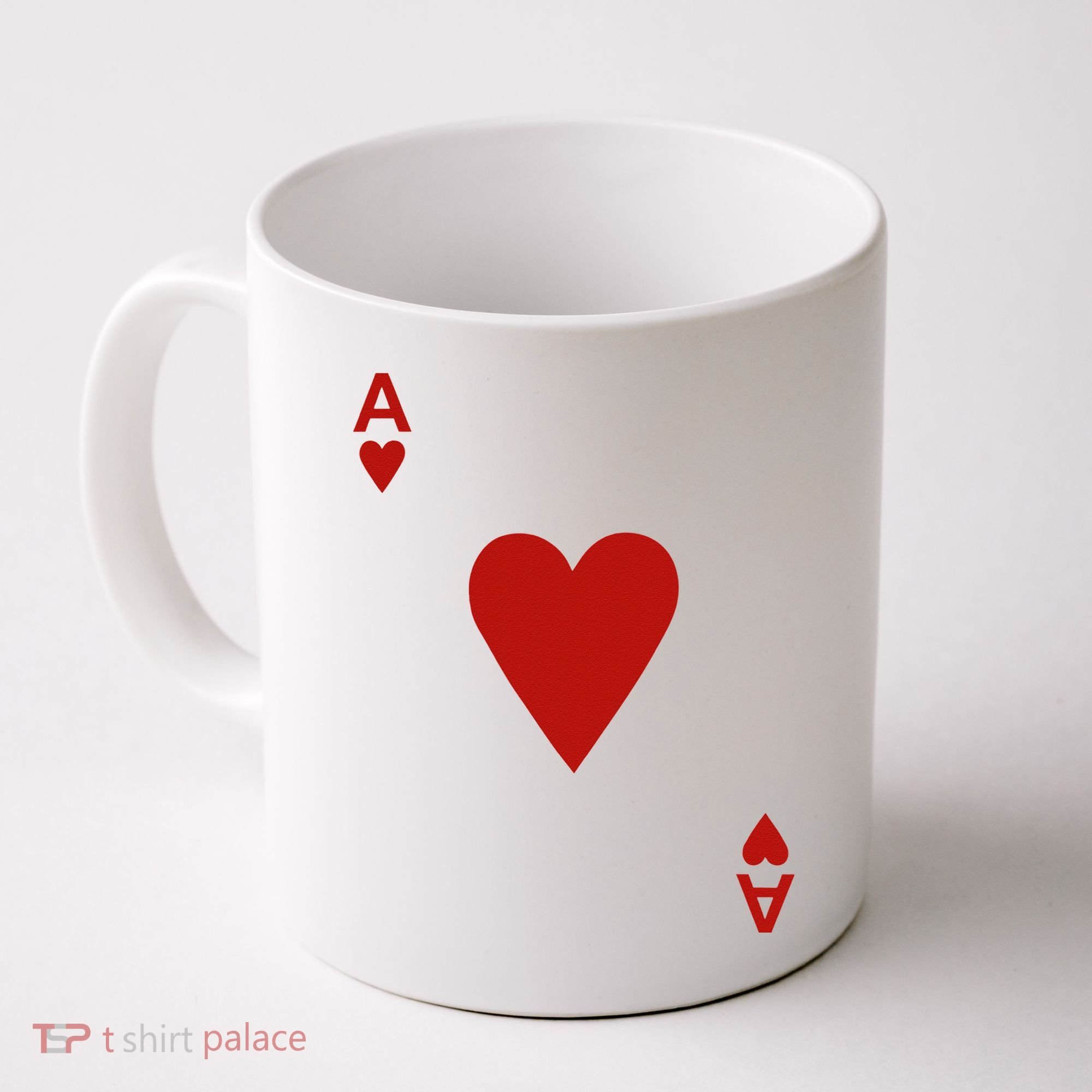 Ace Of Hearts Blackjack Cards Poker 21 Coffee Mug