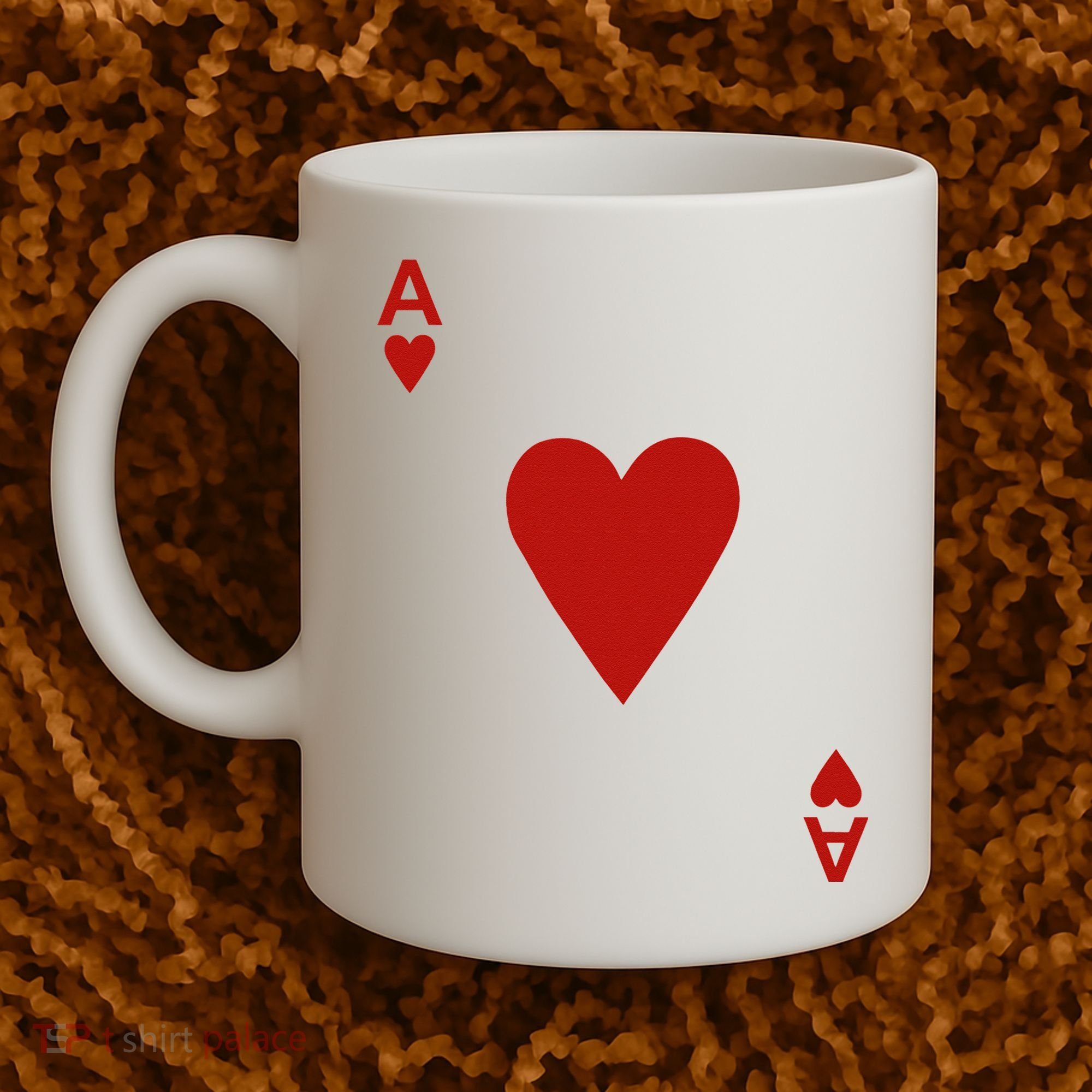 Ace Of Hearts Blackjack Cards Poker 21 Coffee Mug