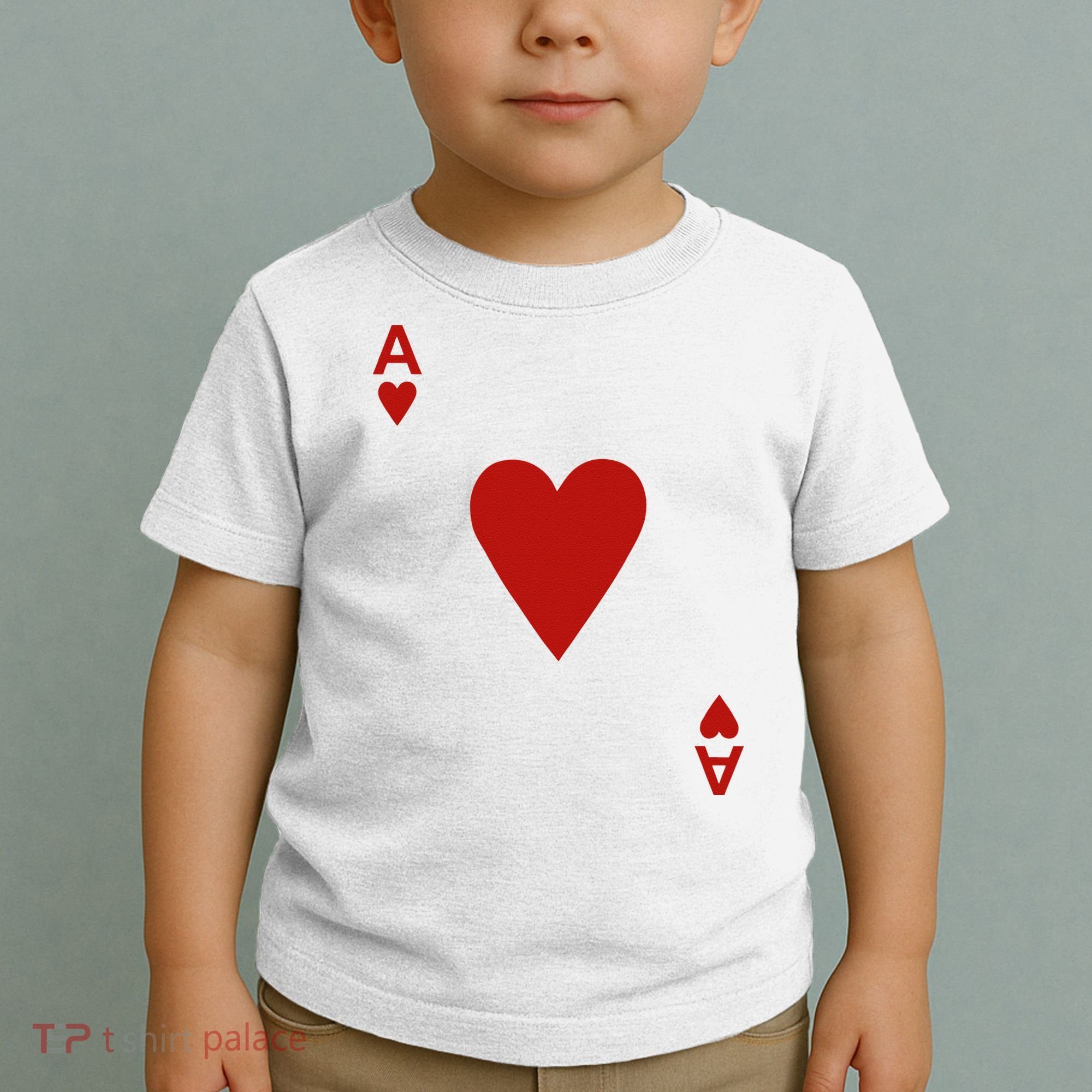 Ace Of Hearts Blackjack Cards Poker 21 Toddler T-Shirt