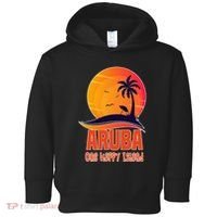 Aruba One Happy Island Beautiful Sunset Beach Toddler Hoodie thumb 0