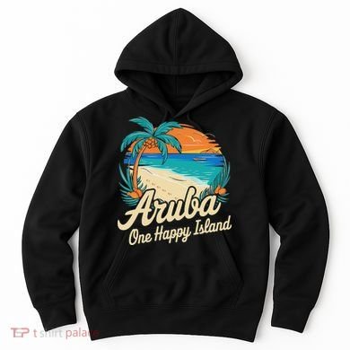 Aruba One Happy Island Souvenir Hoodie