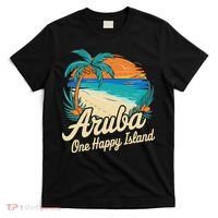 Aruba One Happy Island Souvenir T-Shirt thumb 0