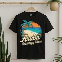 Aruba One Happy Island Souvenir T-Shirt thumb 2
