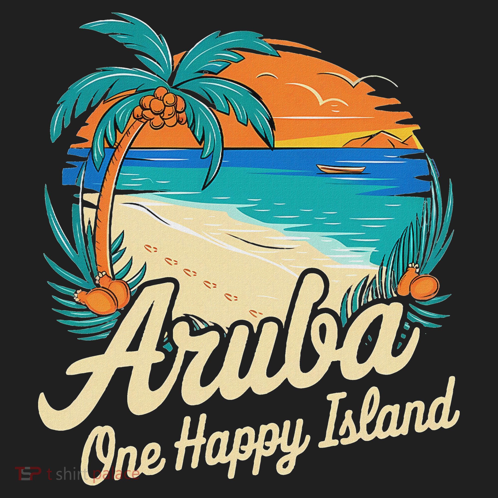 Aruba One Happy Island Souvenir Beanie