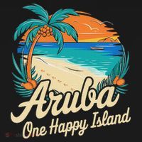 Aruba One Happy Island Souvenir Women's Hoodie thumb 2